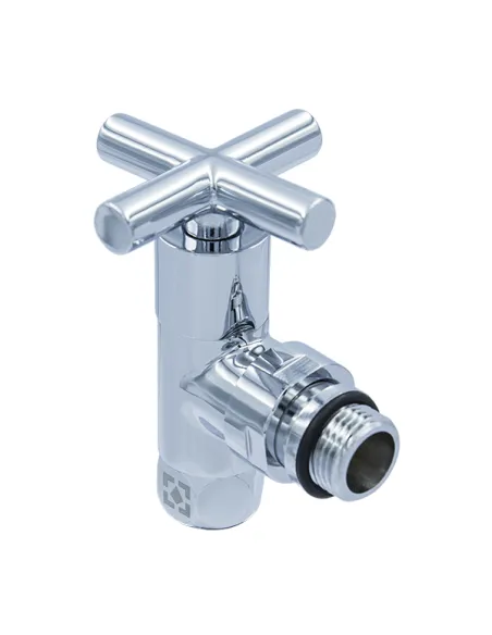 Приладовий кран кутовий Raftec RV-3034 1/2х3/4 дюйми, вентильний, 2 шт.