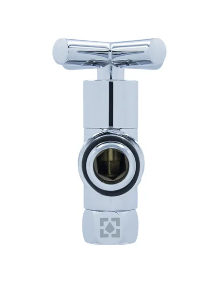 Приборный кран угловой Raftec RV-3034 1/2х3/4 дюйма, вентильный, 2 шт