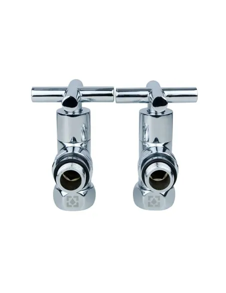 Приборный кран угловой Raftec RV-3034 1/2х3/4 дюйма, вентильный, 2 шт