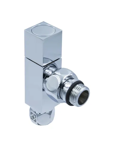 Приладовий кран кутовий Raftec RV-5012 1/2х1/2 дюйми, вентильний, квадратна ручка, 2 шт.