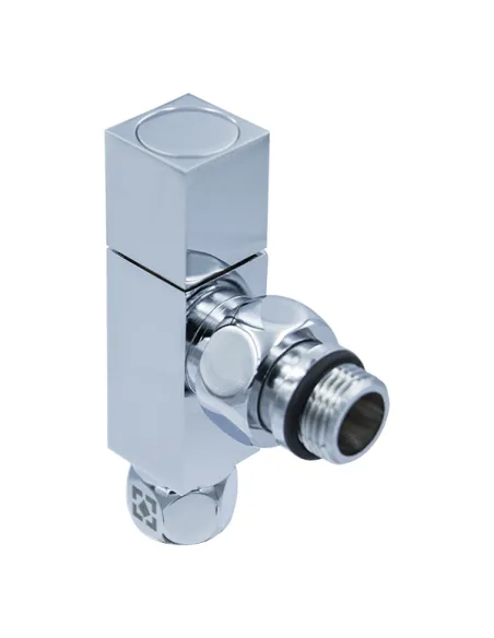 Приладовий кран кутовий Raftec RV-5012 1/2х1/2 дюйми, вентильний, квадратна ручка, 2 шт.