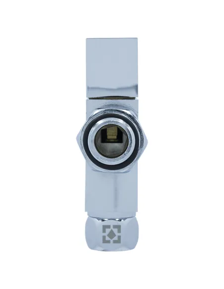 Приборный кран угловой Raftec RV-5034 1/2х3/4 дюйма, вентильный, квадратная ручка, 2 шт