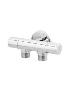 Приборный кран угловой Raftec VKE801005 1/2х1/2х1/2 дюйма, с керамическим запорным элементом