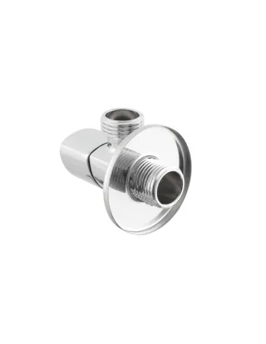 Приборный кран угловой Raftec VKM80101 1/2х1/2 дюйма, мини, с керамическим запорным элементом