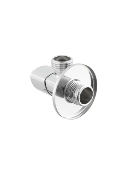 Приборный кран угловой Raftec VKM80101 1/2х1/2 дюйма, мини, с керамическим запорным элементом