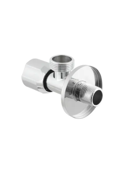 Приборный кран угловой Raftec VMI0102 1/2х3/4 дюйма, мини, с керамическим запорным элементом