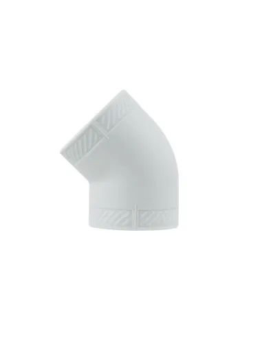 Кут 45 Raftec RE4525 25 мм, для поліпропіленових труб