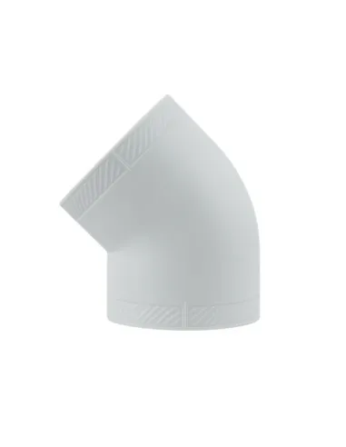 Кут 45 Raftec RE45463 63 мм, для поліпропіленових труб