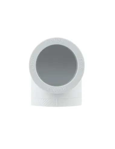 Кут 90 Raftec RE9063 63 мм, для поліпропіленових труб