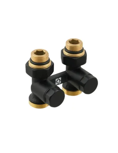 Вузол нижнього підключення радіатора Raftec DHRKS11-B 1/2х3/4 дюйма, прямий