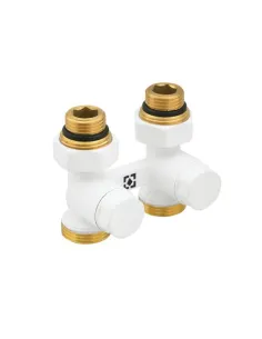 Вузол нижнього підключення радіатора Raftec DHRKS11-W 1/2х3/4 дюйма, прямий