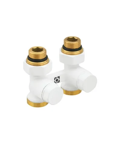 Узел нижнего подключения радиатора Raftec DHRKS11-W 1/2х3/4 дюйма, прямой