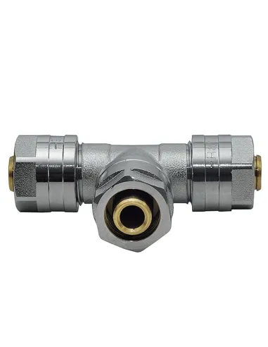 Тройник Raftec 16х16х16 мм, для металлопластиковых труб