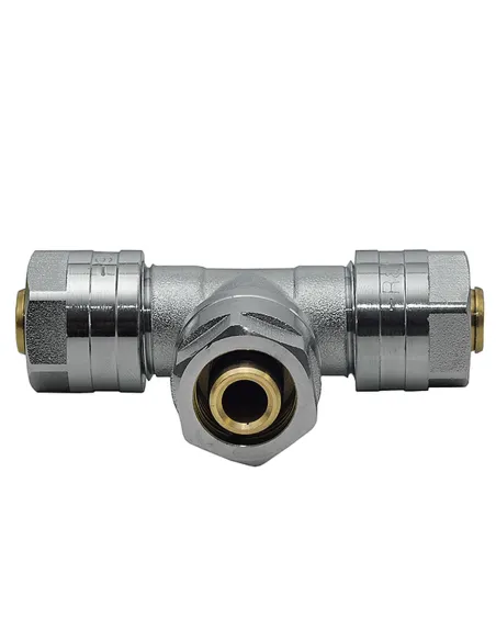 Трійник Raftec 16х16х16 мм, для металопластикових труб