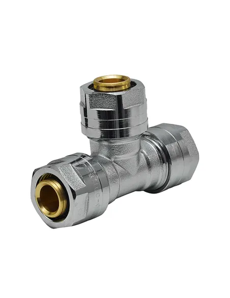 Трійник Raftec 20х20х20 мм, для металопластикових труб