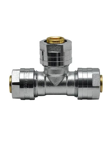 Трійник Raftec 20х20х20 мм, для металопластикових труб