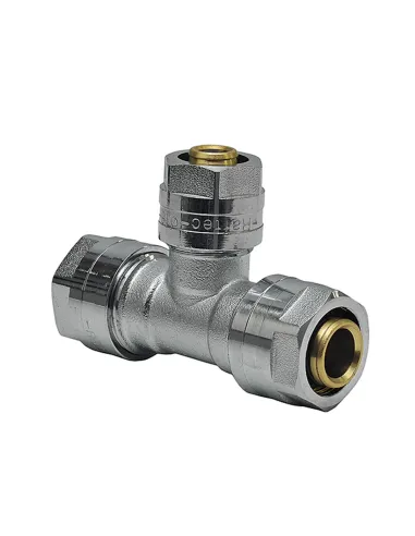 Тройник Raftec 20x16x20 мм, для металлопластиковых труб