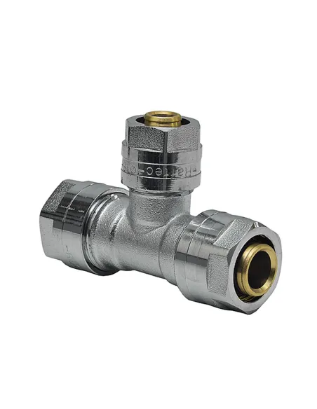 Тройник Raftec 20x16x20 мм, для металлопластиковых труб