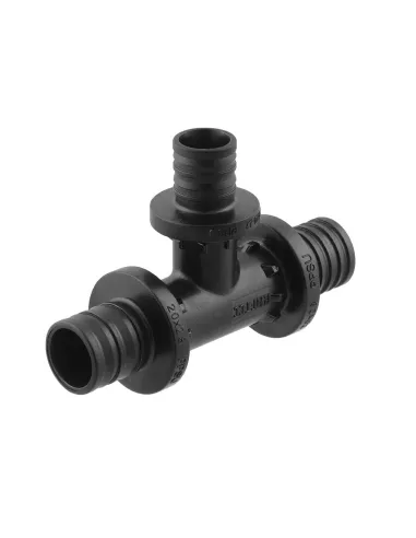 Тройник натяжной Raftec 20х16х20 мм для полиэтиленовых труб