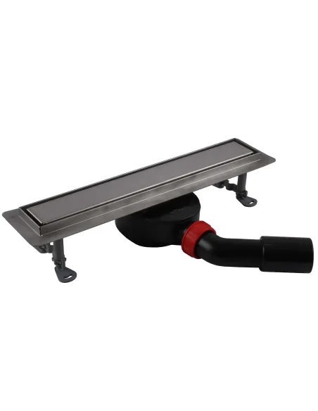 Душовий трап Tillo TM256-C-40, лінійний, сухий затвор