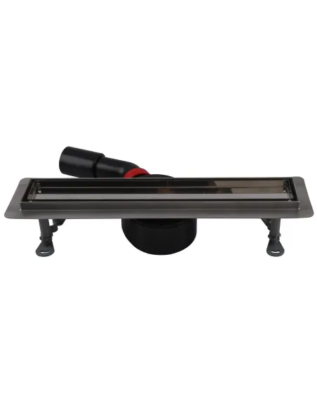 Душовий трап Tillo TM256-C-40, лінійний, сухий затвор