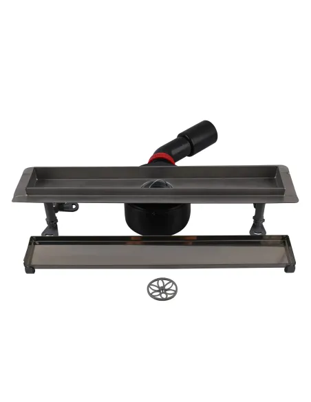 Душевой трап Tillo TM256-C-40, линейный, сухой затвор