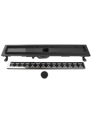 Душовий трап Tillo TM009-90, лінійний, сухий затвор