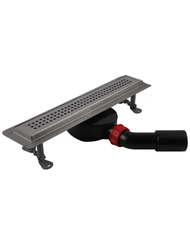 Душевой трап Tillo TM256-40, линейный, сухой затвор