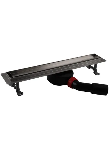 Душовий трап Tillo TM256-C-50, лінійний, сухий затвор