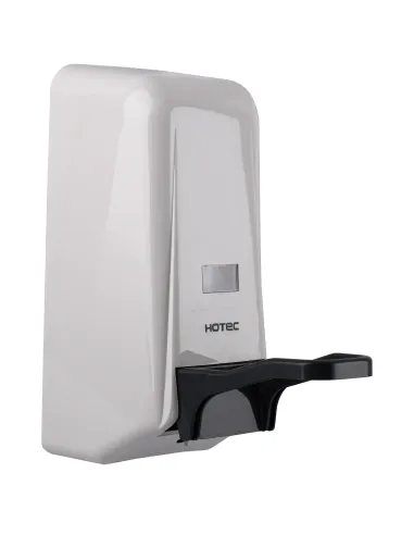 Дозатор жидкого мыла Hotec 13.205 ABS White локтевой