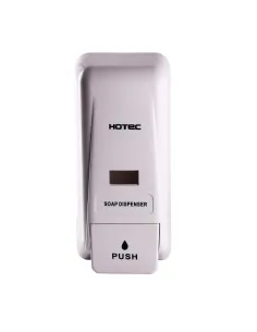 Дозатор рідкого мила Hotec 13.506 ABS White для ванної кімнати