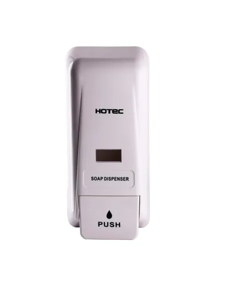 Дозатор жидкого мыла Hotec 13.506 ABS White для ванной