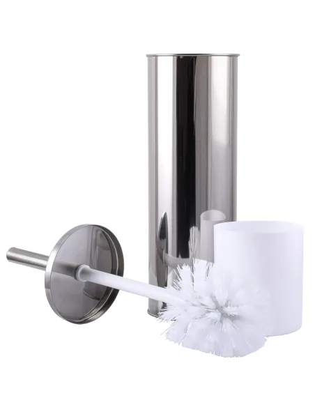 Ершик для унитаза Hotec 16.604 Stainless Steel с колбой