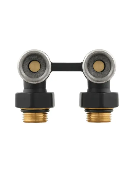 Узел нижнего подключения радиатора Raftec DHRKA11-B 1/2х3/4 дюйма, угловой