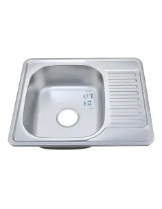 Мойка для кухни прямоугольная Venta VM58488S, 580х480х180 мм, из нержавеющей стали