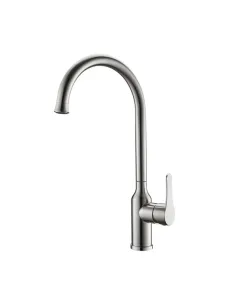 Змішувач для кухні Venta VL412US нержавіюча сталь, одноважільний