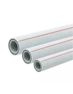 Поліпропіленова труба Raftec Fiber Glass PN 25 25х4.2 мм, 2 м