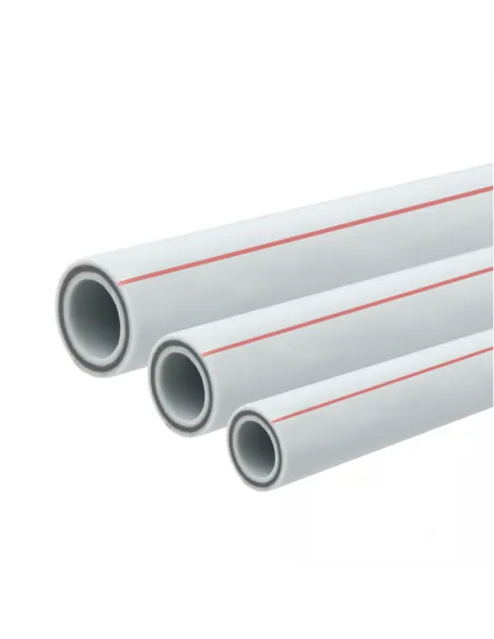 Поліпропіленова труба Raftec Fiber Glass PN 25 40х6.7 мм