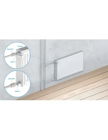 Термоголовка Raftec WHITE 30 х 1,5 для радиатора