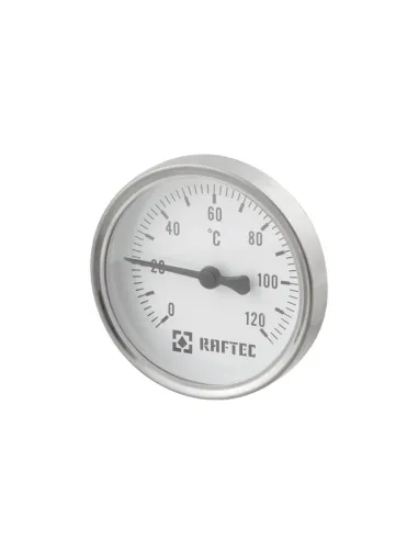 Термометр Raftec 50 мм, 1/2 дюйма, заднее подключение