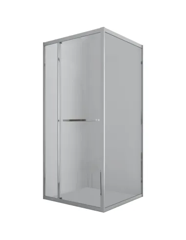 Душова кабіна без піддону Bravo DUNAJEC N90MS, квадратна