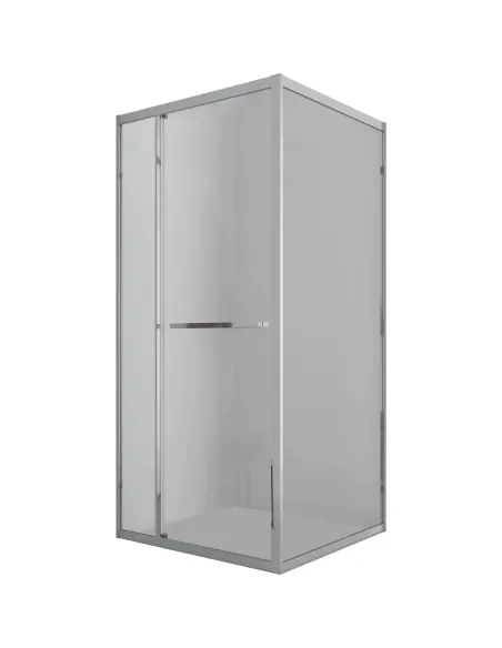 Душова кабіна без піддону Bravo DUNAJEC N90MS, квадратна