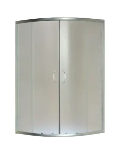 Душова кабіна без піддону Bravo WKRA N90FS, напівкругла