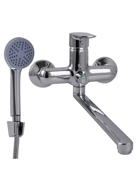 Смеситель для ванны Domino Vito DVO-208 с душевым набором, хром