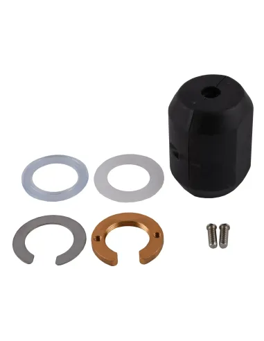 Змішувач для кухні Ecomix Stella STE-2031-GP, з висувним виливом