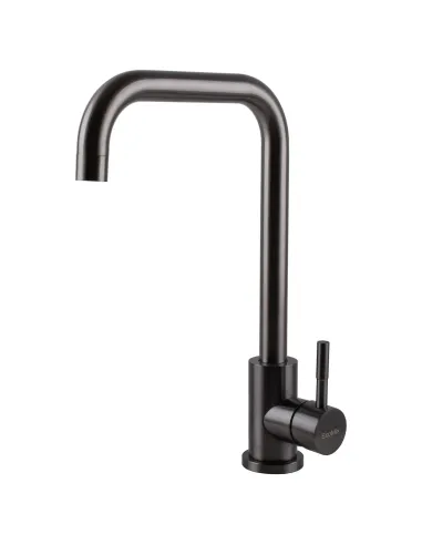 Смеситель для кухни Ecomix Stella STE-203L-GP нержавеющая сталь