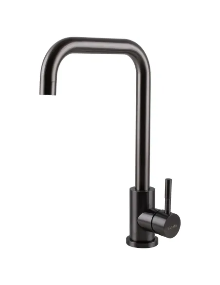 Смеситель для кухни Ecomix Stella STE-203L-GP нержавеющая сталь