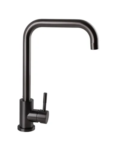 Смеситель для кухни Ecomix Stella STE-203L-GP нержавеющая сталь