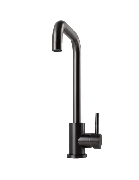 Смеситель для кухни Ecomix Stella STE-203L-GP нержавеющая сталь