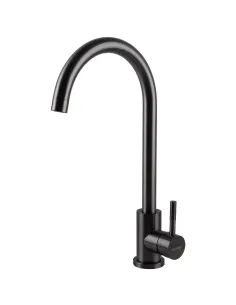 Смеситель для кухни Ecomix Stella STE-203S-GP нержавеющая сталь